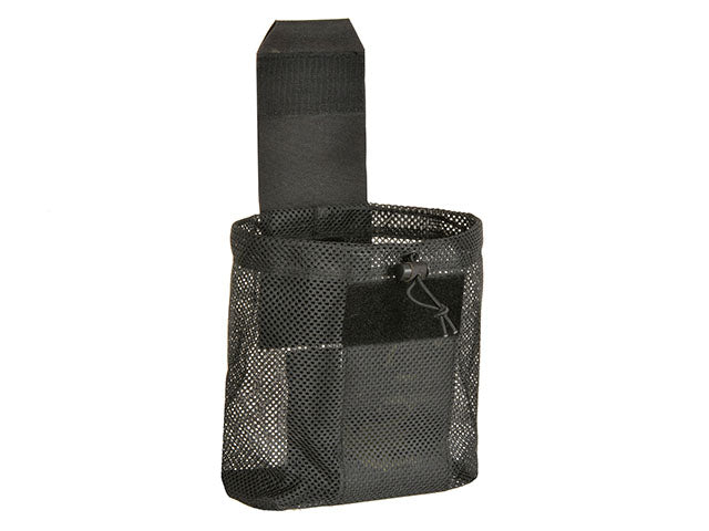 Laser Cut Foldable Mesh Dump Pouch - Multicamo Black