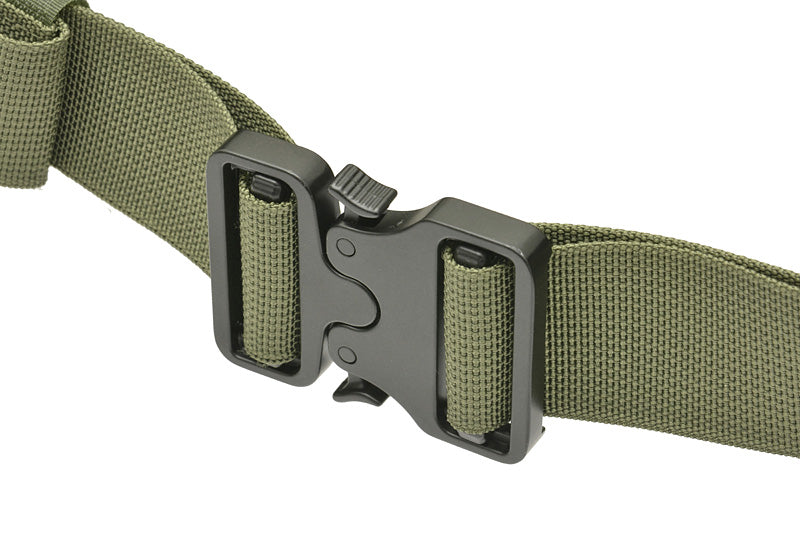 Patrol Tactical Belt with Suspenders MOLLE, Laser Cut - Multicamo Tropic