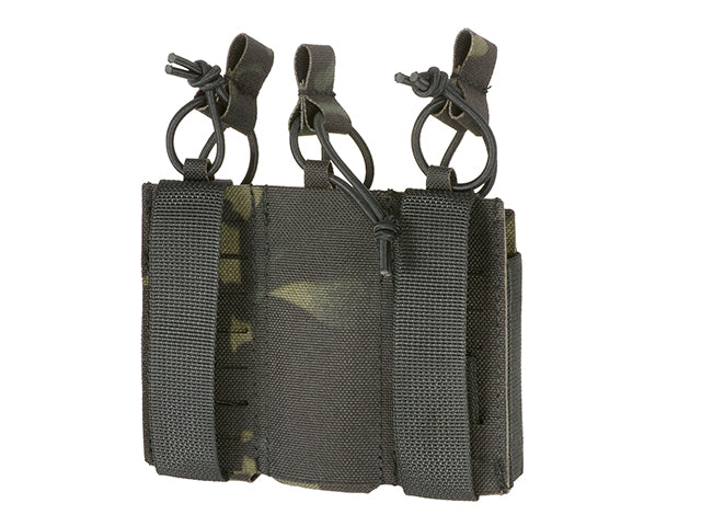 Triple Elastic Pistol Magazine Pouch Laser-cut - MB