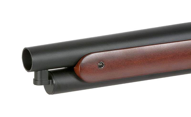 M1887 Short Lever Action Shotgun Replica - ægte træ