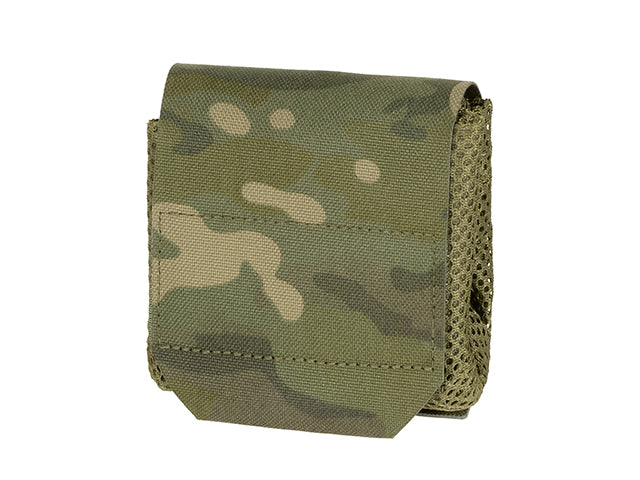 Laser Cut Foldable Mesh Dump Pouch - Multicamo Tropic