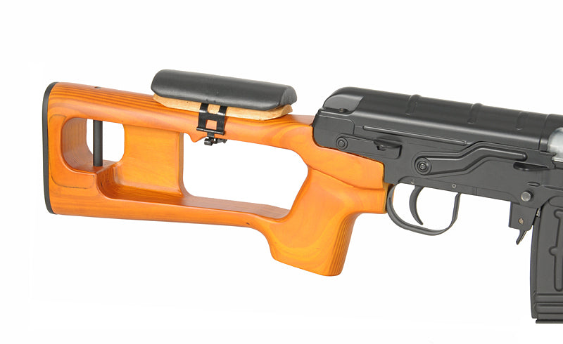 SVD Airsoft Bolt Action Sniper Riffel - ægte træ