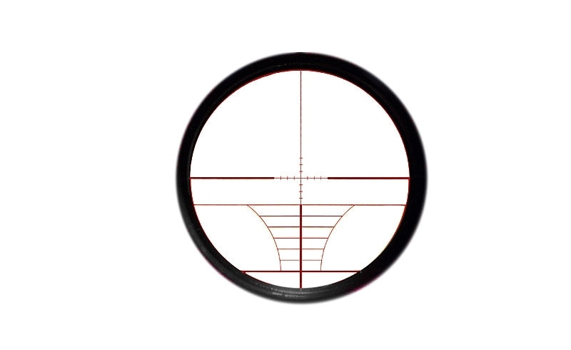 Scope 3-9x40E with high mounting rings