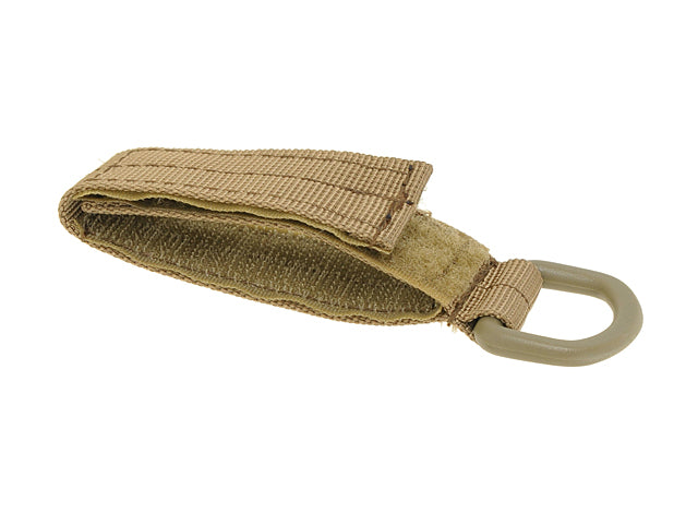 Belt/backpack strap with d-ring