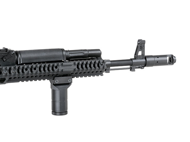 Aluminium russisk front greb til Picatinny skinne - Sort