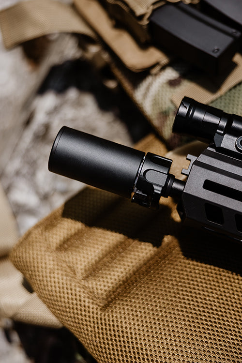 90MM Dummy Special Force Sound Lyddæmper - Sort