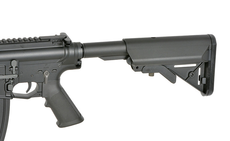 WE13 DSG 13" M4/AR-15 Knight's Armament Airsoft Riffel, 50 RPS, ETU - Sort