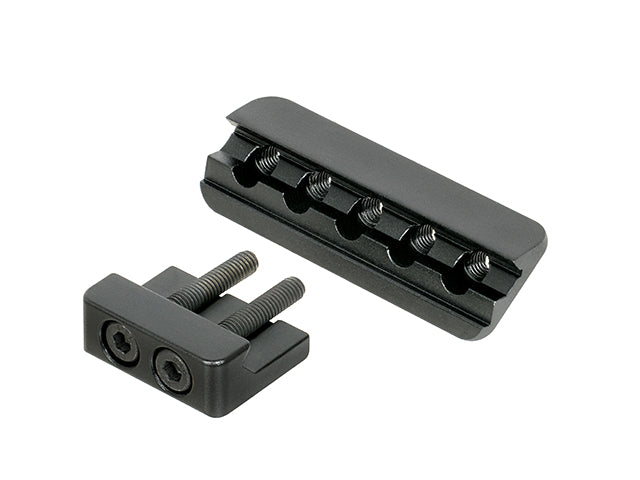 Offset 45 degree Light/Optic Montage - Picatinny - Sort