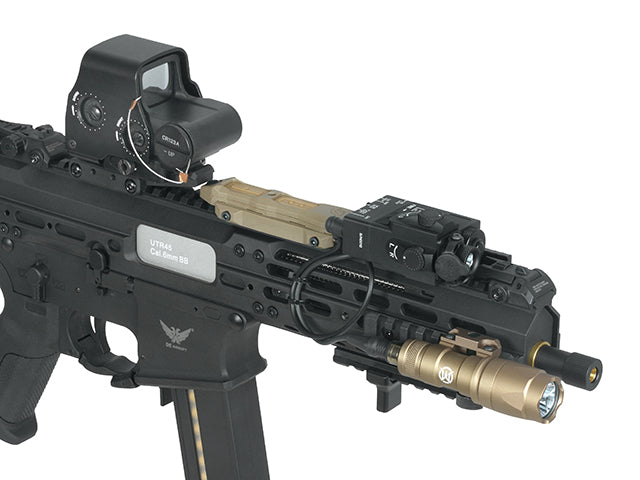 Dobbelt switch til flashlights og lasers