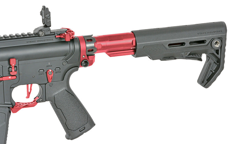 Strike industries 13.5" Raiders Competition Karabin AEG Riffel, GEN-2 - Rød