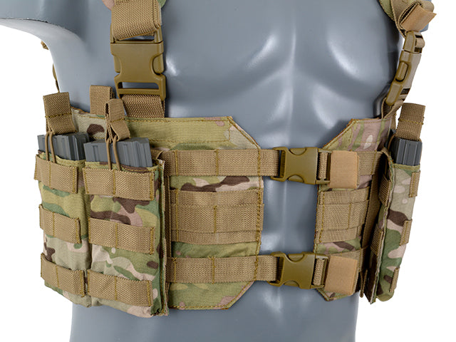 Split Front Chest Harness - Multicamo