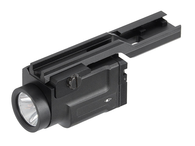 Russisk Taktisk Flashlight K-2P - Sort