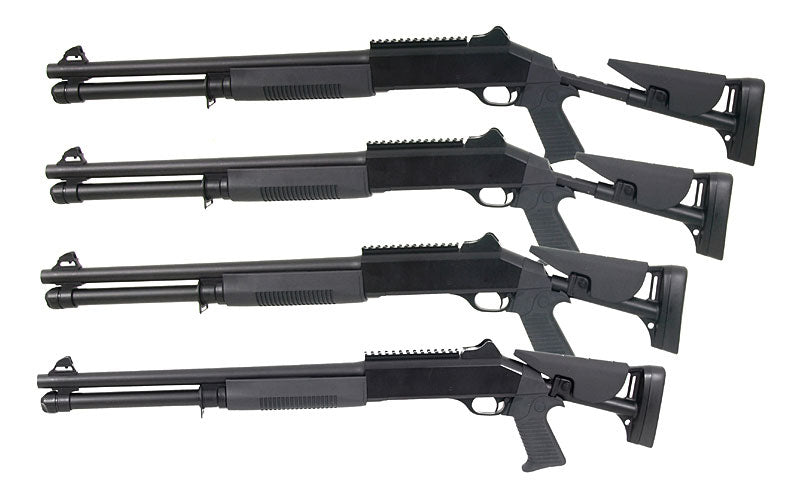 Tri-Shot M56DL Pump Shotgun - Black