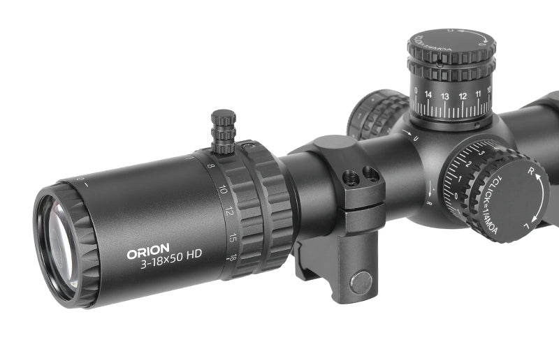 Orion Pro MAX 3-18x50 HD SFP Riffel Kikkertsigte