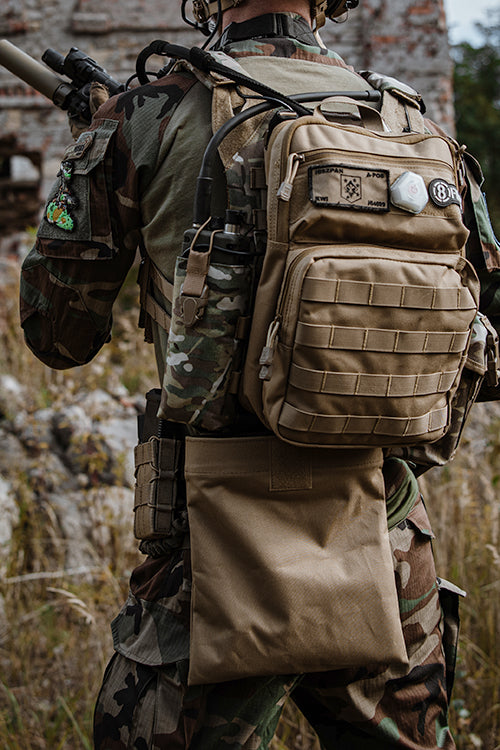 Belt Mounted Dump Pouch - Coyote