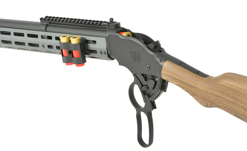AT8703GY lever-action shotgun replica
