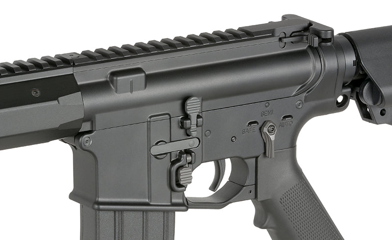 WE13 9,5" M4/AR-15 Knight's Armament Airsoft Riffel, 30 RPS, ETU - Sort