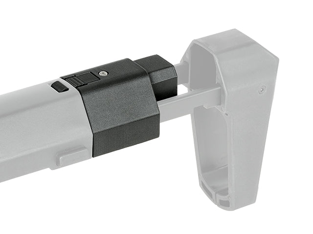 Batteri extension til Dobbelt Eagle replica - Sort