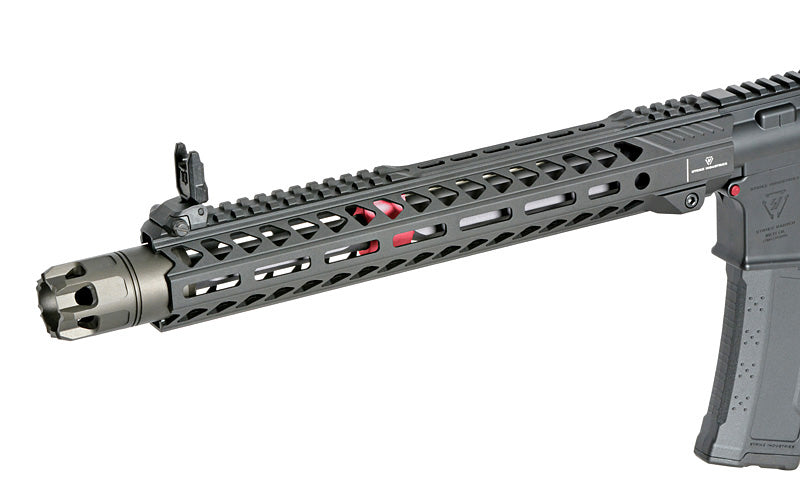 Strike industries 13.5" Raiders Competition Karabin AEG Riffel, GEN-2 - Rød