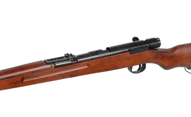 Type 38 bolt-action airsoft riffel - ægte træ