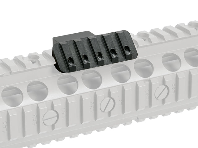 Offset 45 degree Light/Optic Montage - Picatinny - Sort
