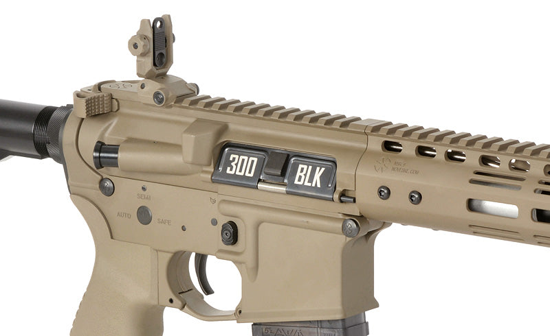 Noveske 10.5" Gen III Shorty 300BLK AEG Riffel Eshooter ETU, GEN-2 - Tan