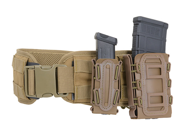 Soft Shell Rifle 5,56 Mag Pouch with MOLLE Clips - Wolf Gray