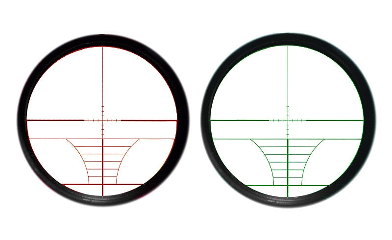 Scope 3-9x50 with high mounting rings