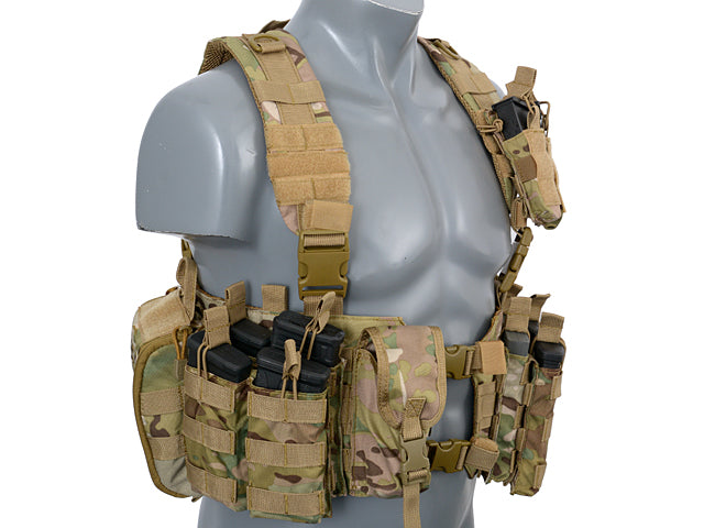 Split Front Chest Harness - Multicamo
