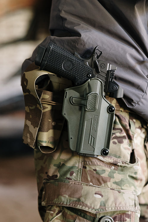 Per-Fit Hylster til more than 80 handgun models