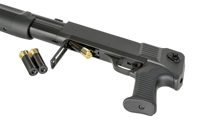 Tri-Shot M56B Pump Shotgun - Black