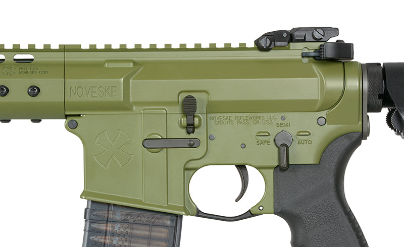 Noveske 13.7" INFIDEL AEG Riffel Eshooter ETU, GEN-2 - Bazooka Grøn