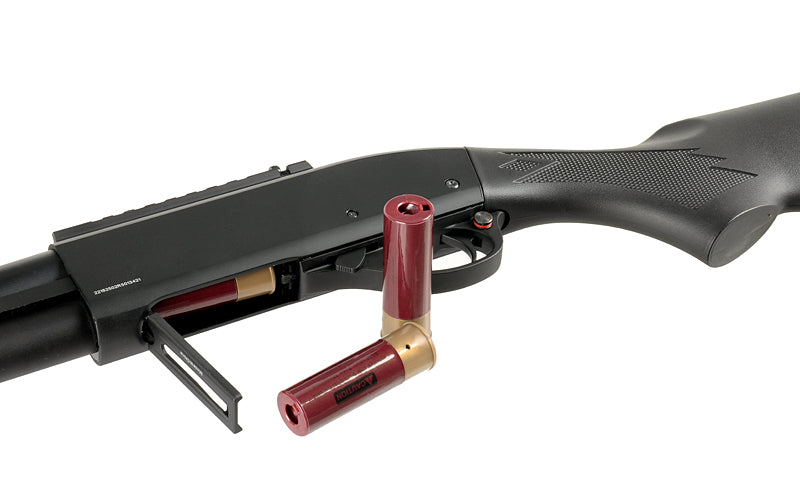 M8870 Shotgun V2 (Green Gas Powered) - Black