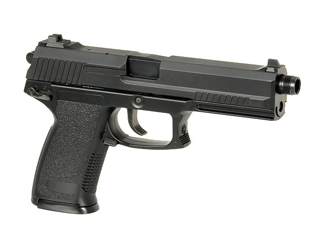 SOCOM pistol replica med lyddæmper (Grøn Gas version)