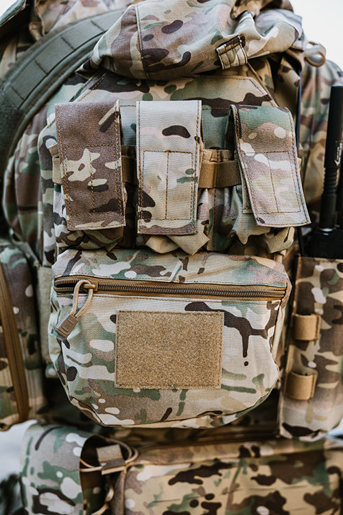 Assault Back Panel - Multicamo