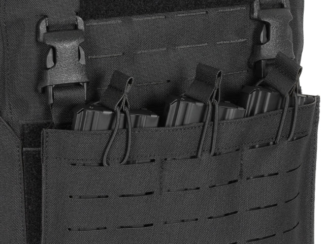 QRF Plate Carrier Laser-Cut Buckle Up with AR15/AK Magazine Pouch
