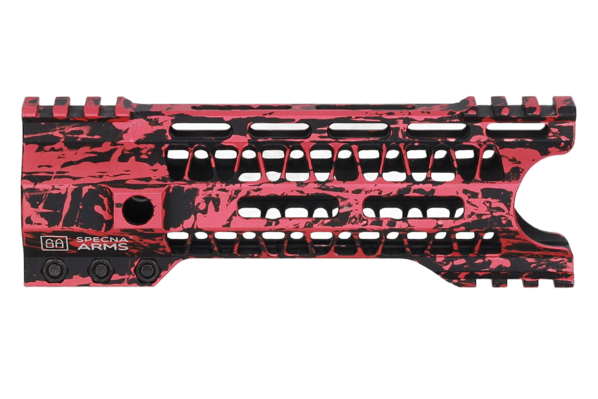 Specna Arms x Mancraft CNC Speedsoft Splash Anodised kit for M4/M16 replicas black-red