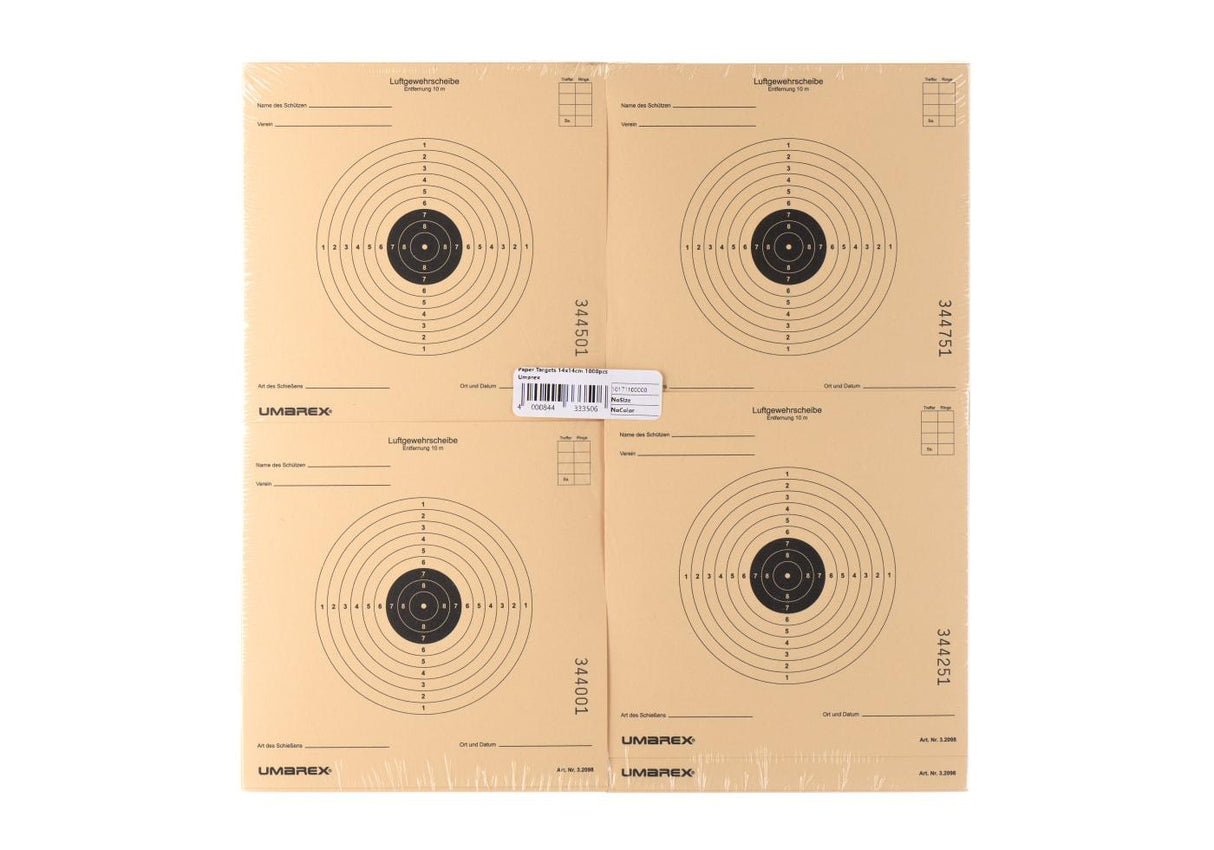 Umarex Paper Targets 14x14 cm 1000 stk