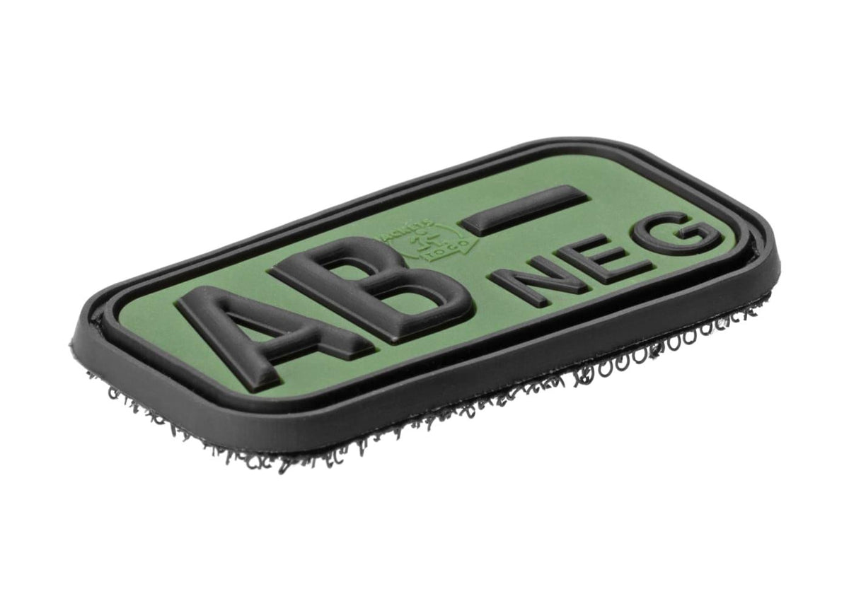 JTG Bloodtype gummipatch AB Neg