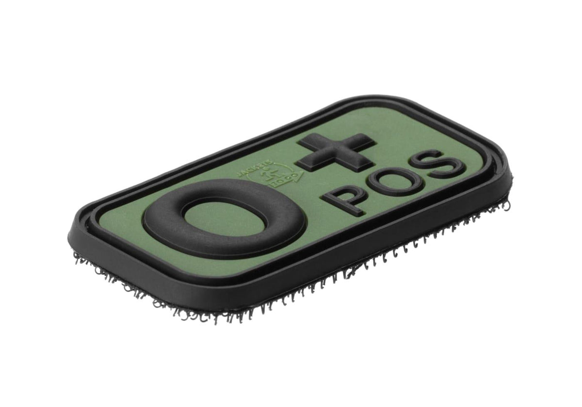 JTG Bloodtype gummipatch 0 Pos