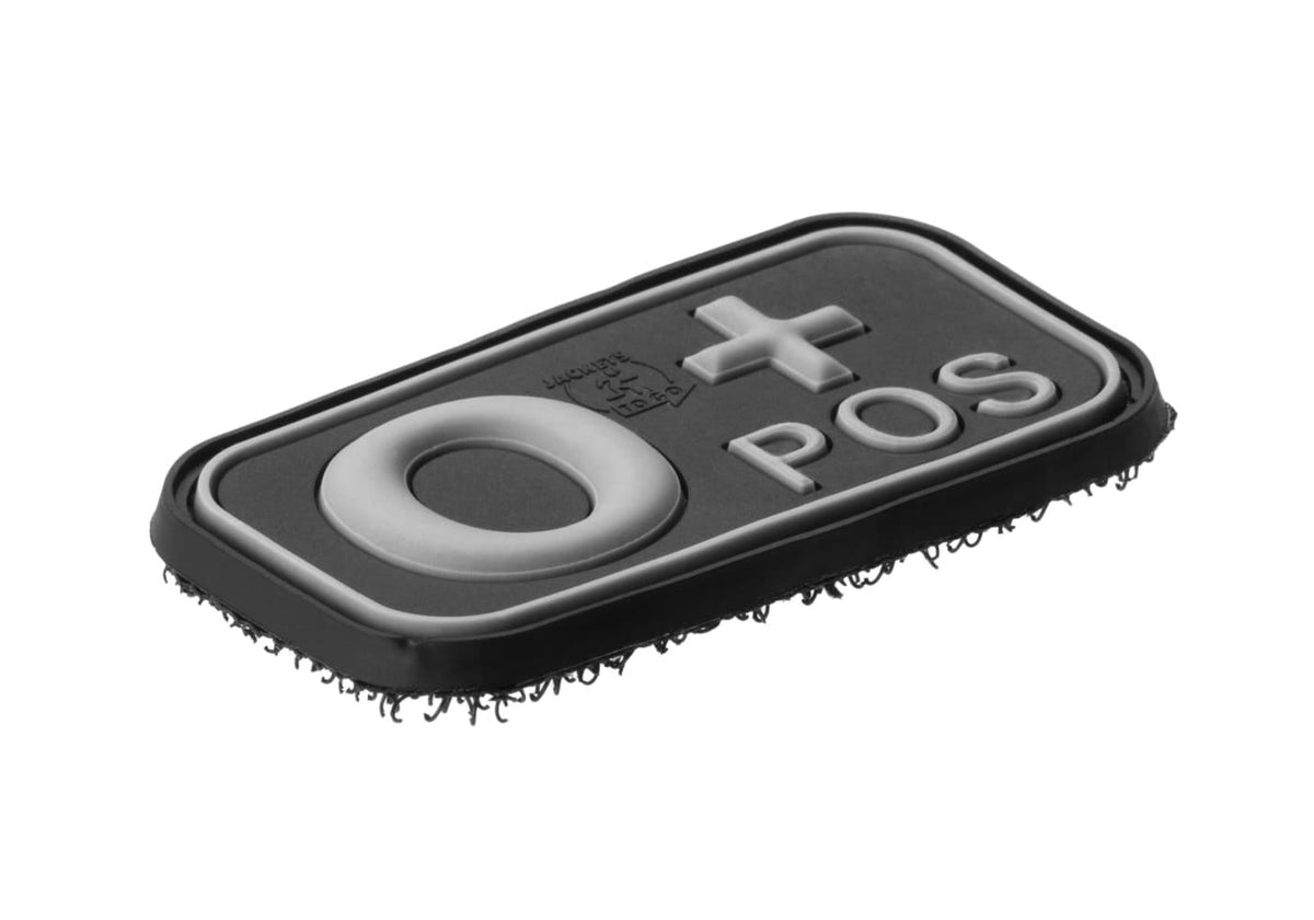 JTG Bloodtype gummipatch 0 Pos