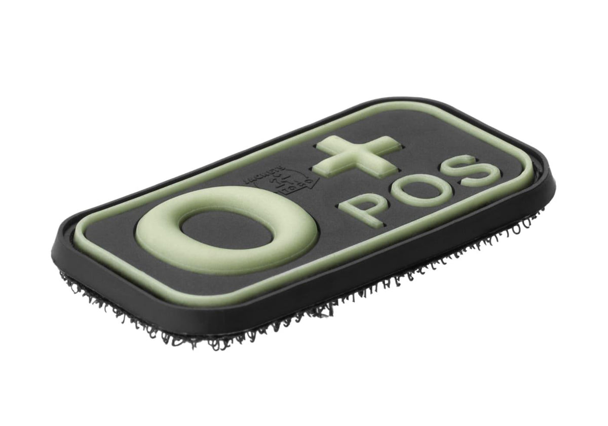 JTG Bloodtype gummipatch 0 Pos