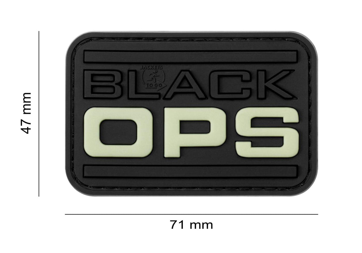 JTG Sort OPS gummipatch