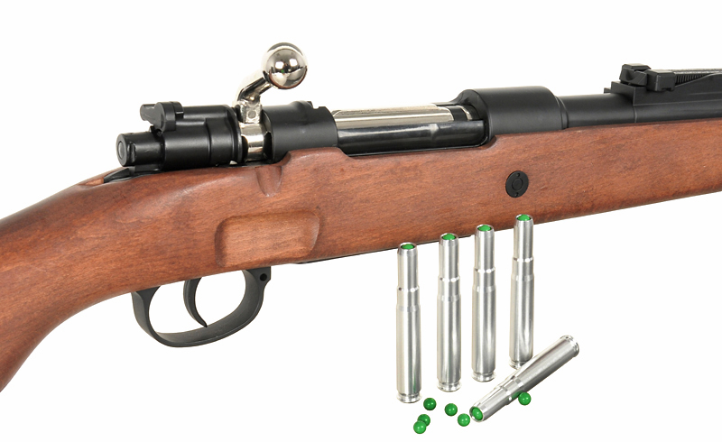 WWII KAR98K Bolt-Action Airsoft Riffel med Træskæfte