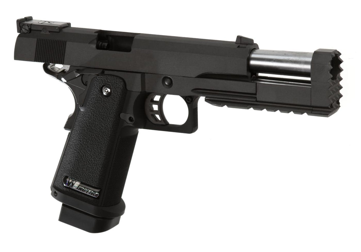 WE Hi-Capa 5.2 K helmetal GBB - Sort