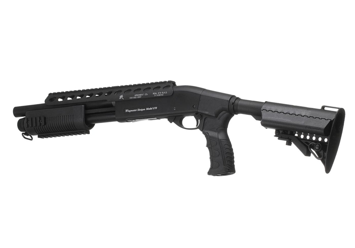 G&P M870 RAS Taktisk Shorty Shotgun - Sort