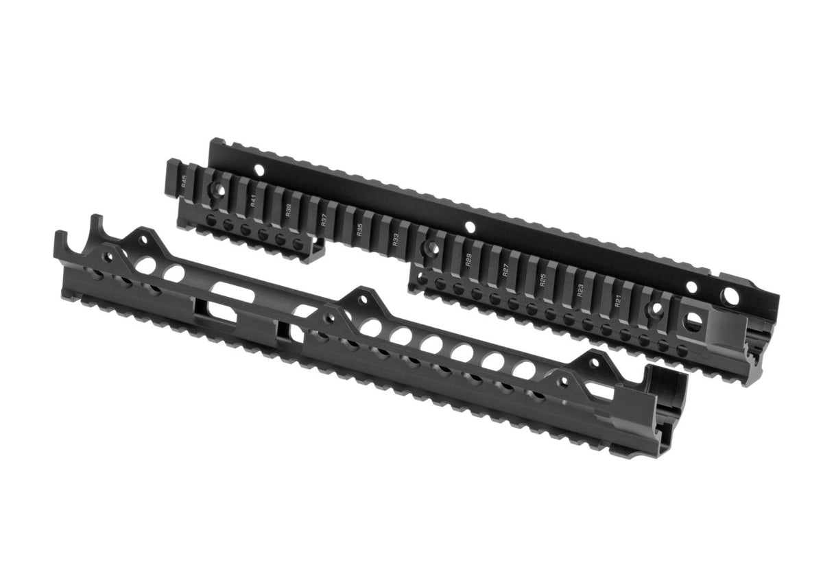 Madbull Daniel Defense 12 Tommer FSP OmegaX Skinne - Sort