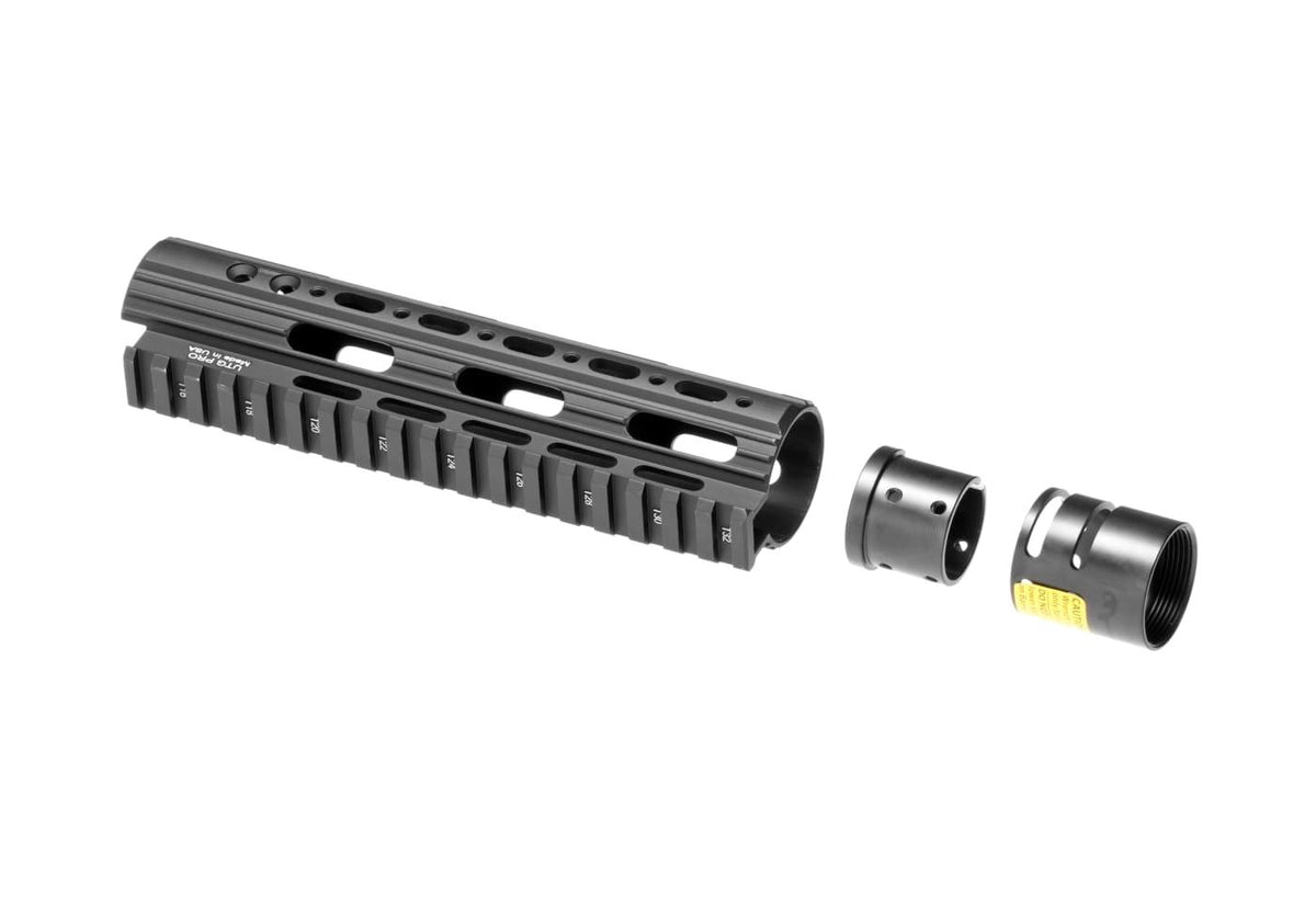 Leapers AR-15 7.2 Tommer Super Slim Free Float Forskæfte - Sort