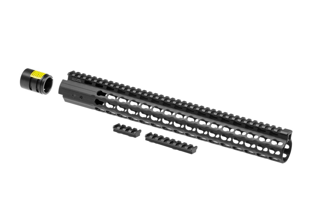 Leapers AR-15 15.3 Tommer Super Slim Free Float Forskæfte Keymod - Sort