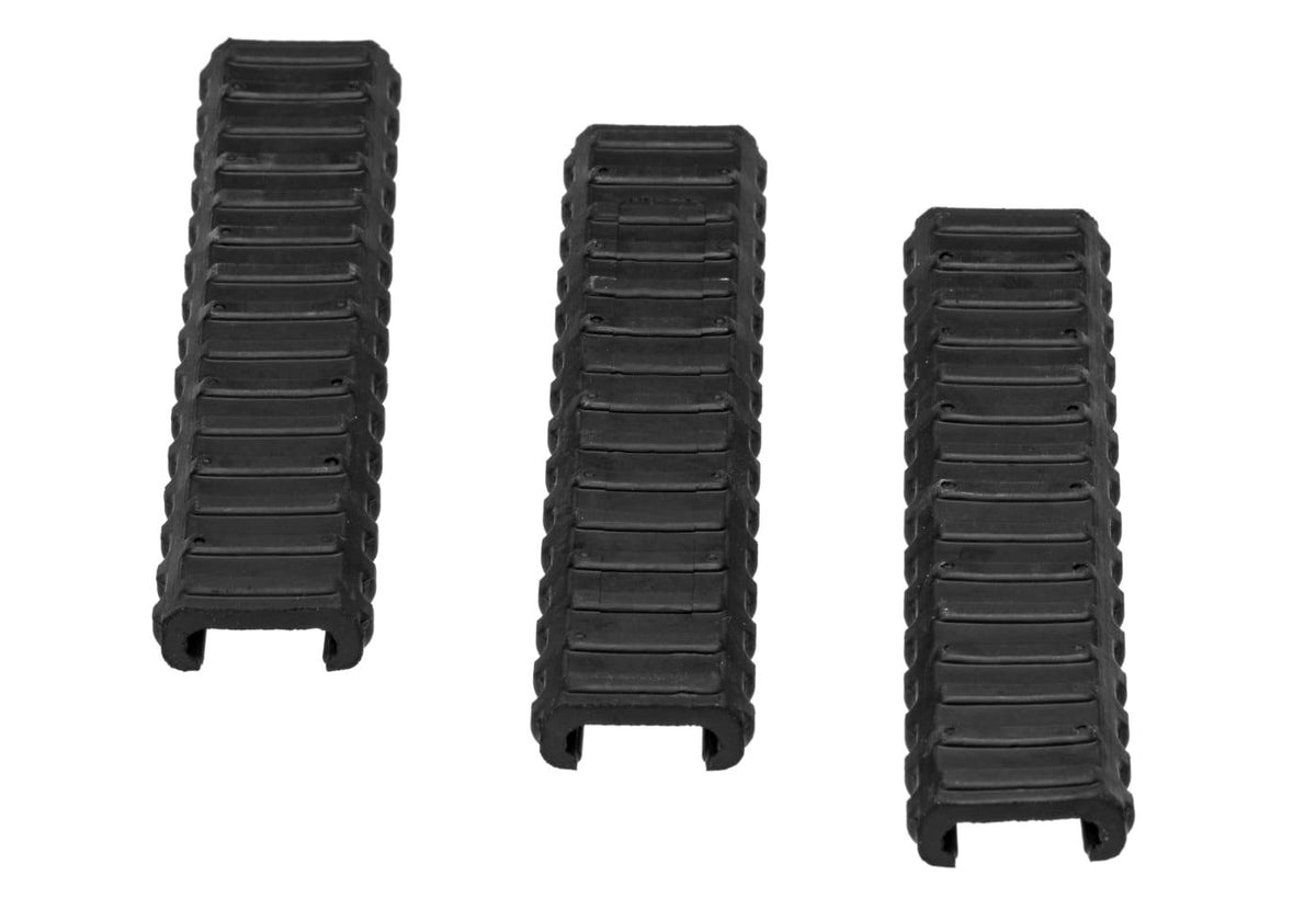 Manta 6 Tommer Very Lav Profil Skinne Guard 3-Pack - Sort
